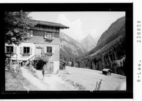 [Bergheim Hermine in Madau gegen Seekogel / Ausserfern / Tirol]
