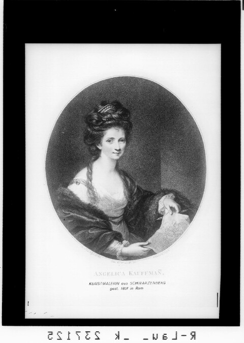 Angelica Kauffman / Kunstmalerin aus Schwarzenberg / gestorben 1807 in Rom : [Angelica Kauffmann]