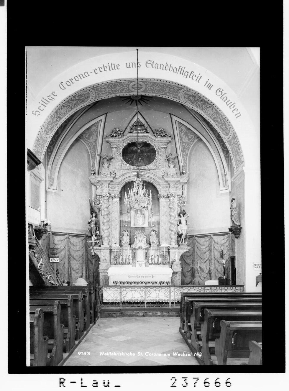 volare - Wallfahrtskirche St. Corona am Wechsel / Niederösterreich