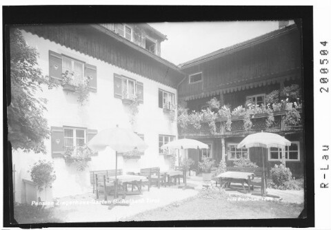 Pension Zingerhaus - Garten - Bichlbach Tirol