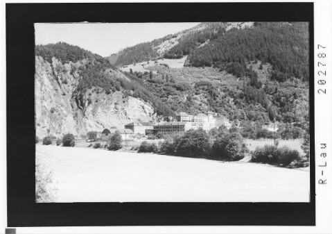 Kloster und Sanatorium Zams Tirol 800 m