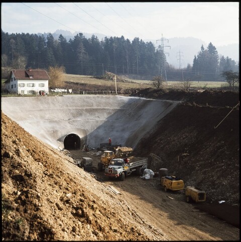 Pfändertunnel-Nord - Baustelle