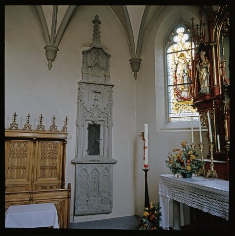 Sakramentshäuschen in Laternser Pfarrkirche