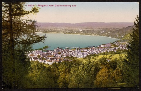 Bregenz vom Gebhardsberg aus