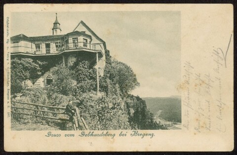 Gruss vom Gebhardsberg bei Bregenz : [Postkarte ...]