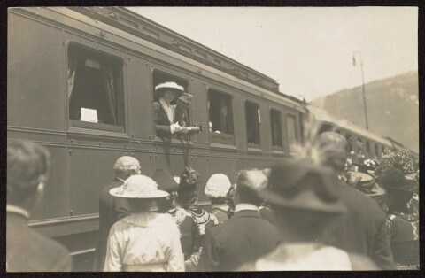 [Kaiser Karl I. und Kaiserin Zita am 5. Juni 1917 zu Besuch in Bregenz]