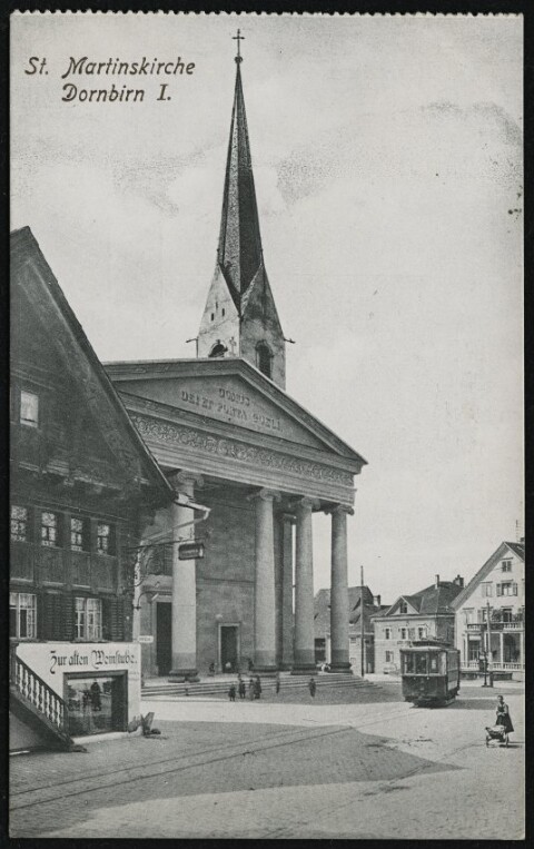 St. Martinskirche : Dornbirn I. : [Post-Karte ...]