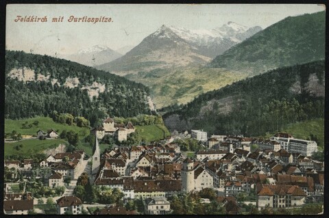 Feldkirch mit Gurtisspitze : [Correspondenz-Karte An ... in ...]