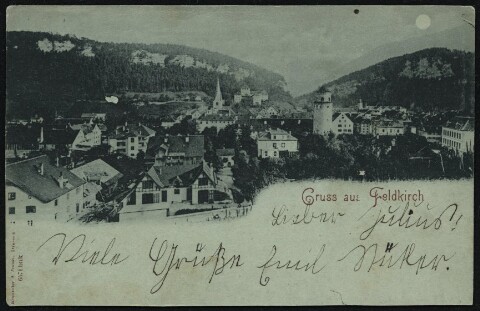 Gruss aus Feldkirch : [Correspondenz-Karte ...]