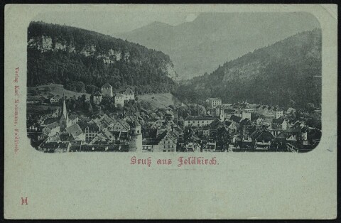 Gruß aus Feldkirch : [Correspondenz-Karte An ... in ...]