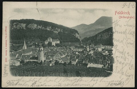Feldkirch : (Arlbergbahn) : [Postkarte ...]