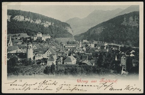 Gruss aus Feldkirch : [Post-Karte ...]