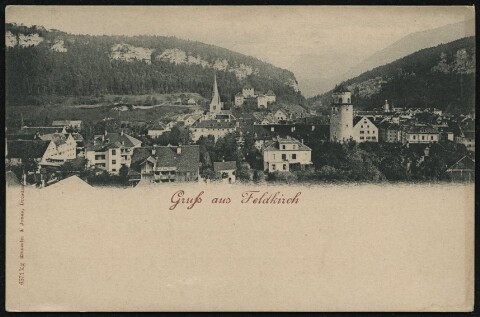 Gruss aus Feldkirch : [Correspondenz-Karte ...]