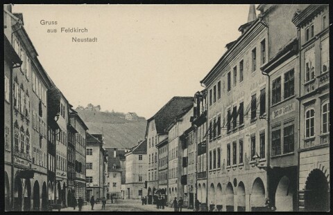 Gruss : aus Feldkirch : Neustadt : [Correspondenz-Karte ...]
