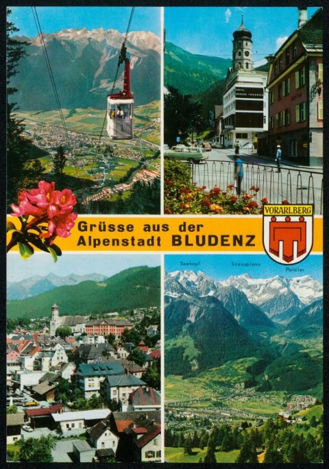Grüsse aus der Alpenstadt Bludenz