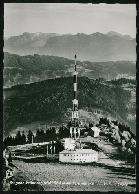 [Lochau] Bregenz-Pfändergipfel 1064 m mit Fernsehturm