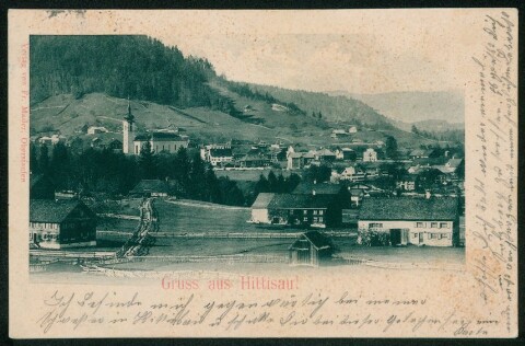 Gruss aus Hittisau! : [Postkarte ...]